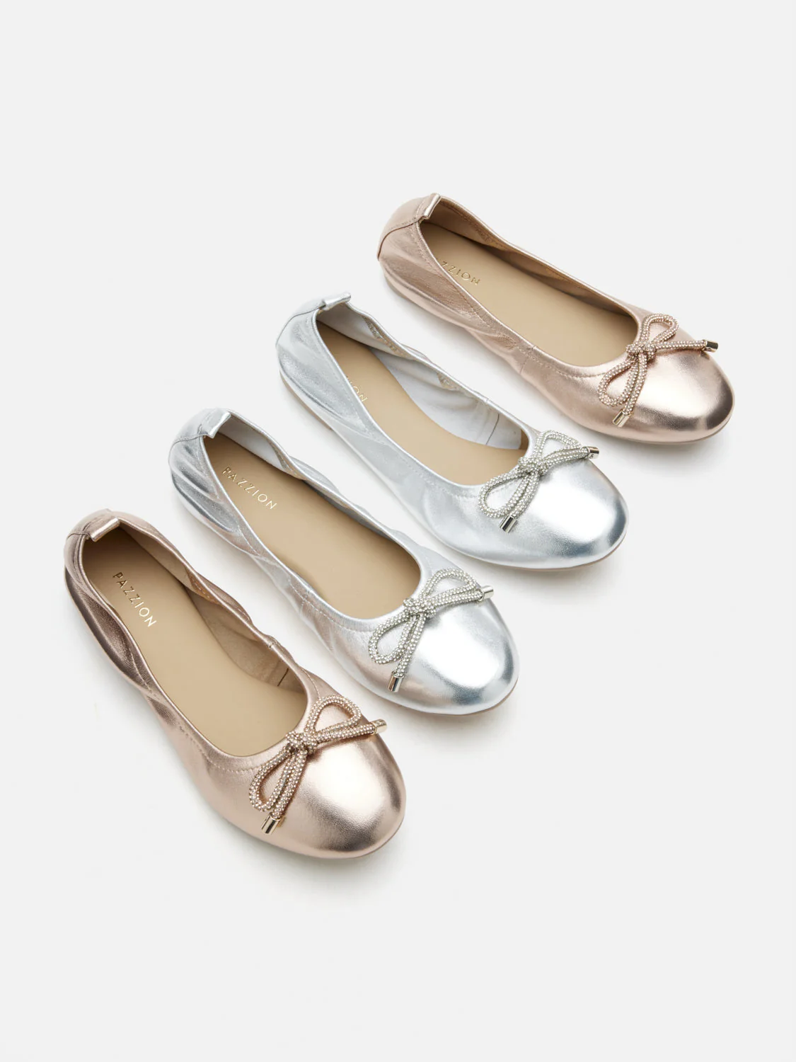 Mara Crystal Bow Ballerinas - Image 15
