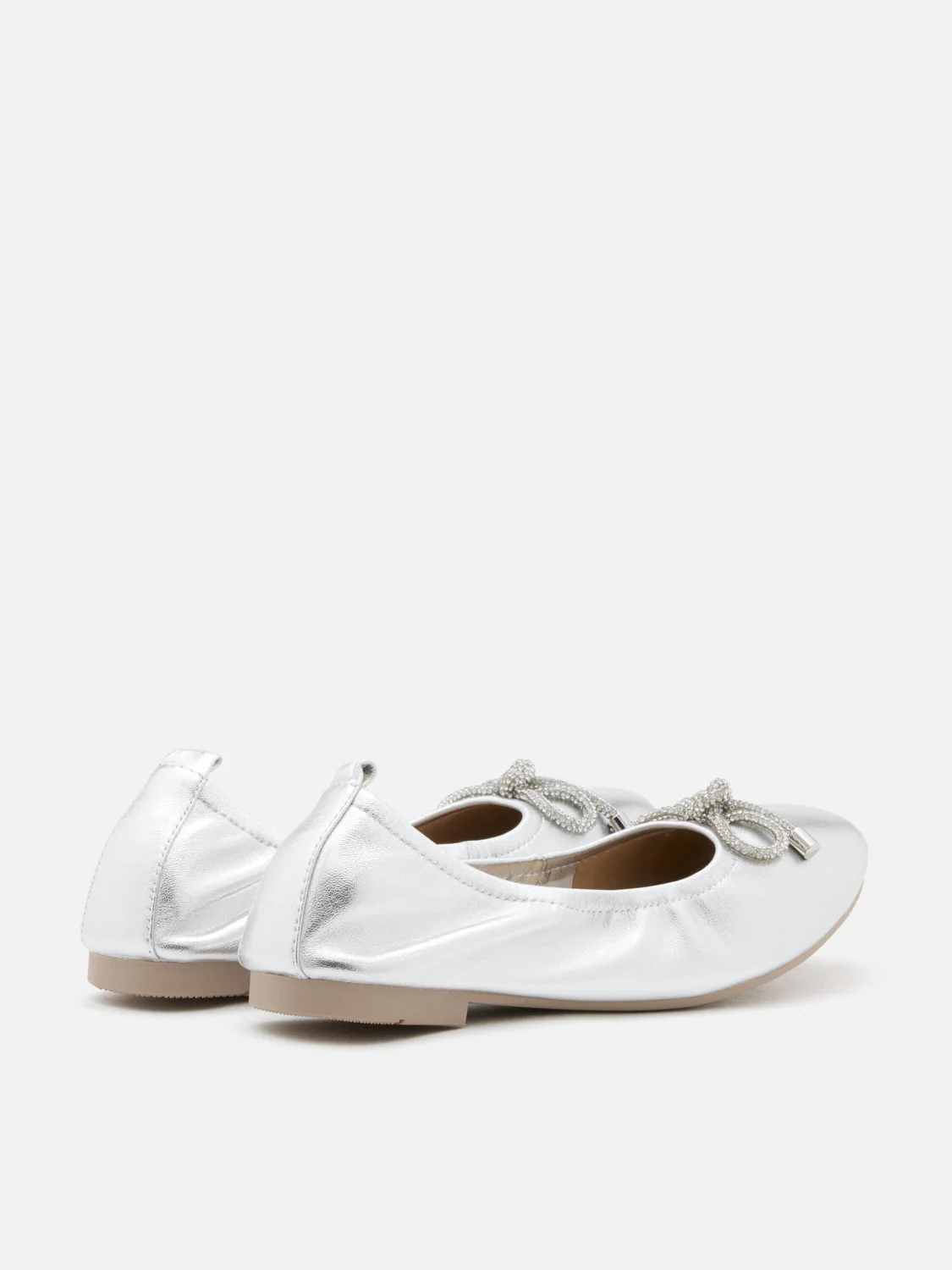 Mara Crystal Bow Ballerinas - Image 7