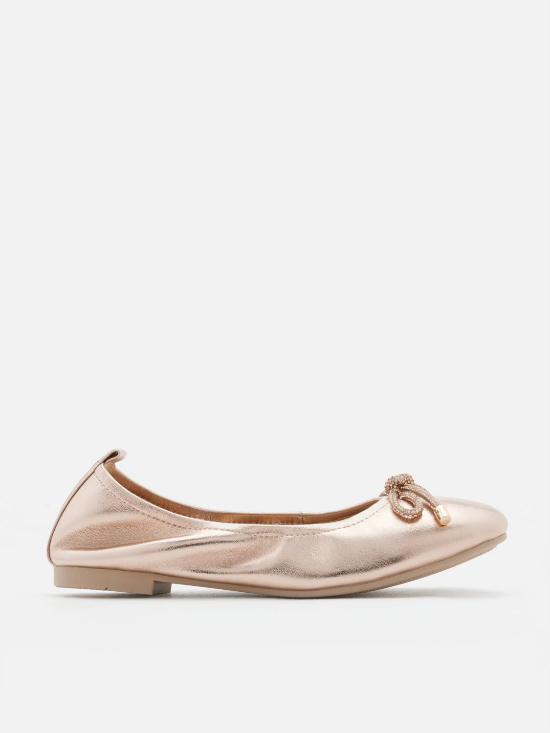 Mara Crystal Bow Ballerinas - Image 8