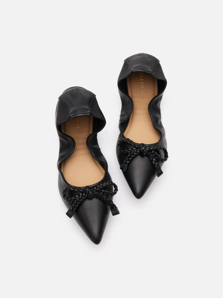 Serena Braided Bow Foldable Flats - Image 14