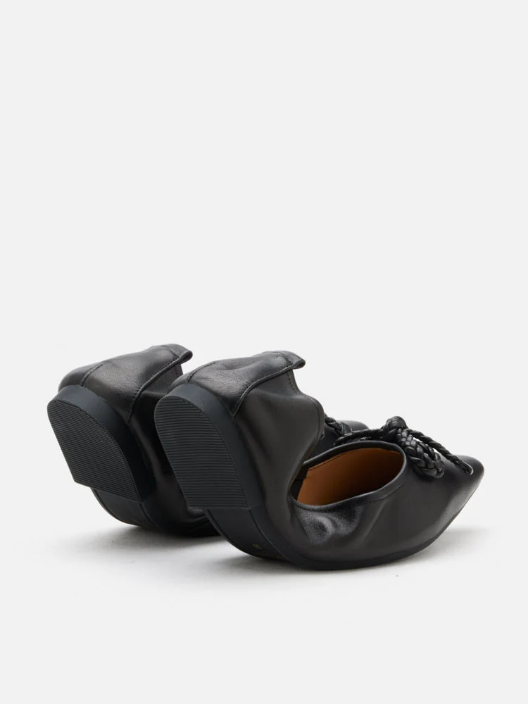 Serena Braided Bow Foldable Flats - Image 15