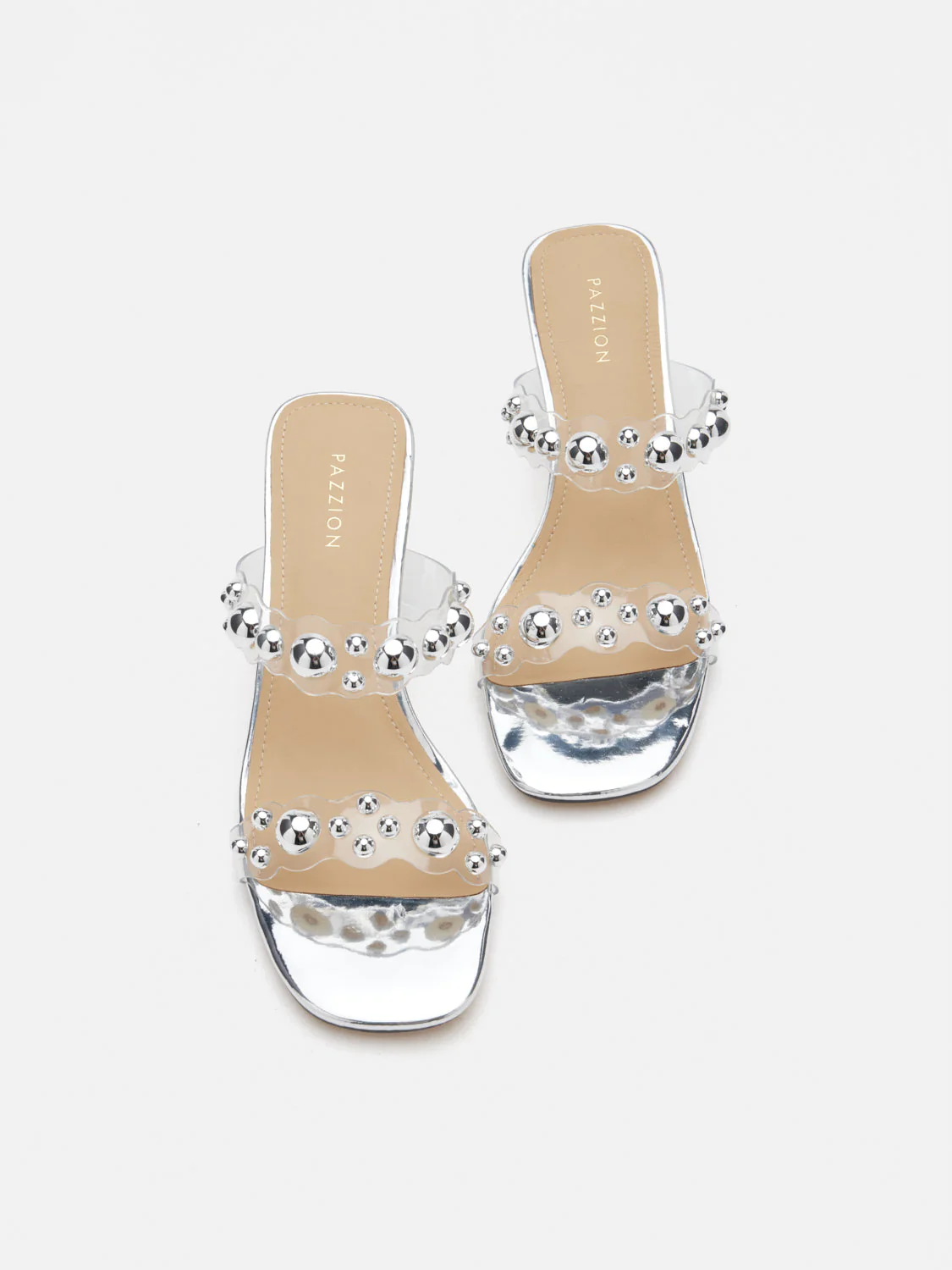 Greylisse Pearl Encrusted Sandal Heels - Image 13