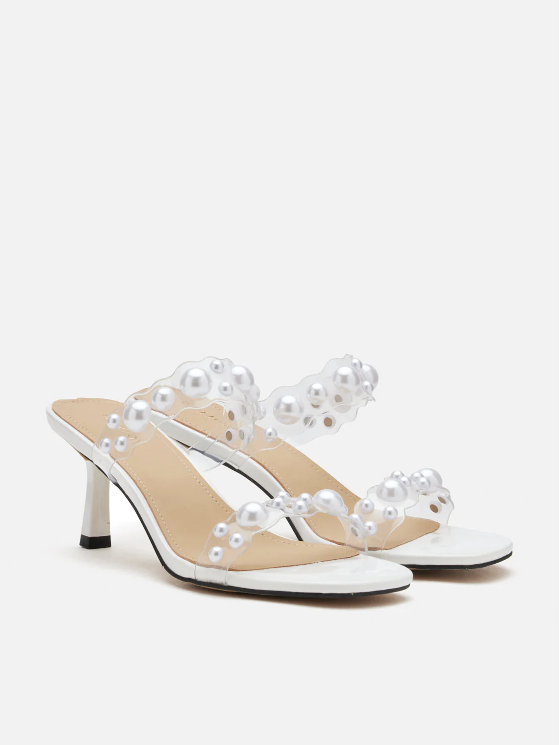 Greylisse Pearl Encrusted Sandal Heels - Image 3