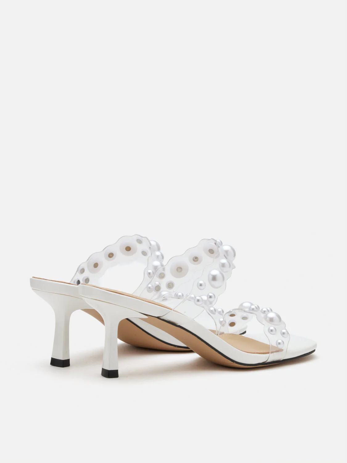 Greylisse Pearl Encrusted Sandal Heels - Image 7