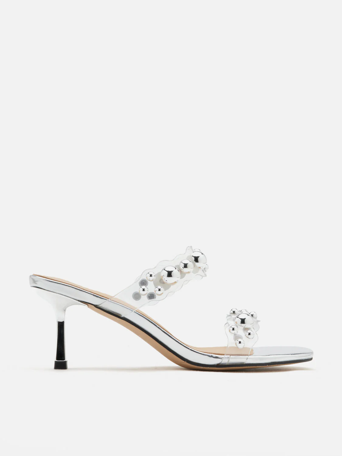 Greylisse Pearl Encrusted Sandal Heels - Image 8