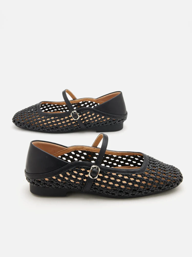 Leonie Woven Mary Janes - Image 11