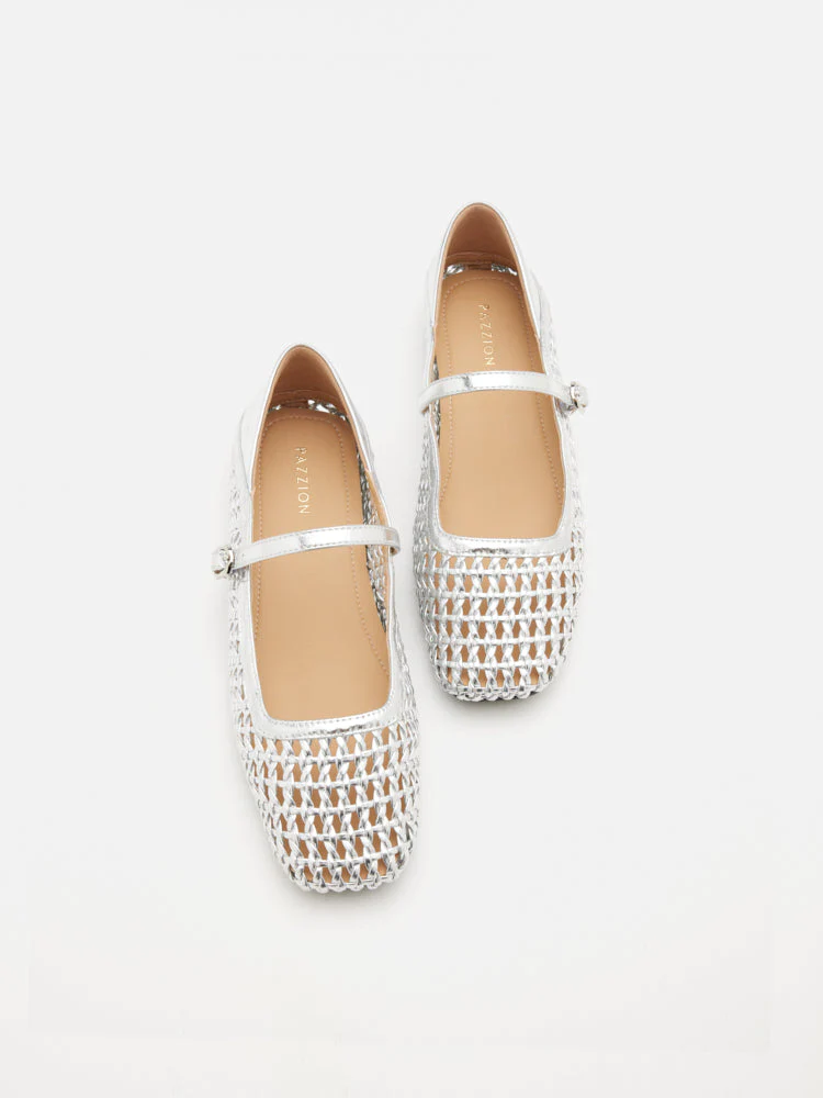 Leonie Woven Mary Janes - Image 6