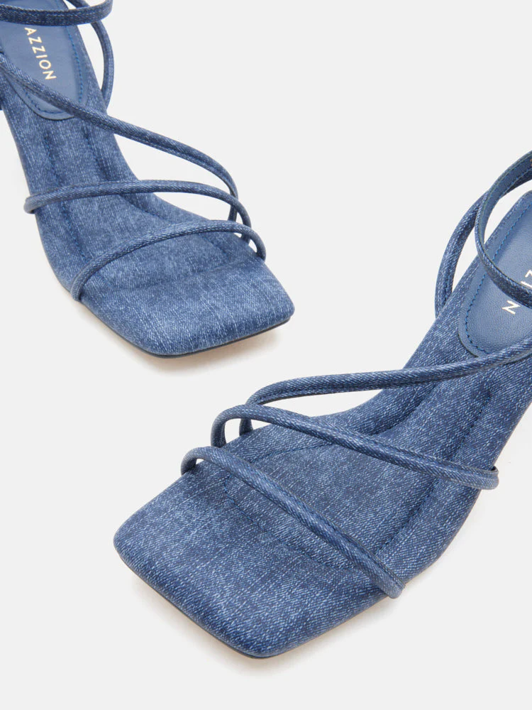Lena Pillow Strappy Heels - Image 4