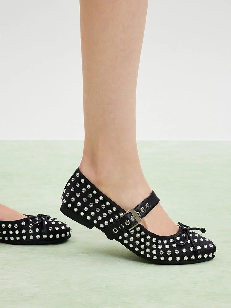 Wisteria Studded Buckled Mary Janes - Image 12