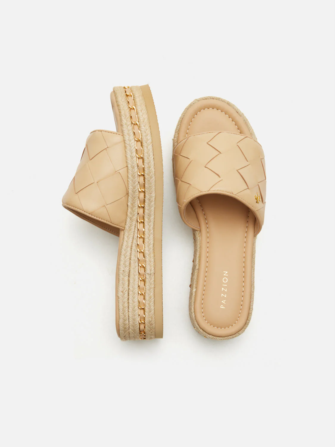 Clare Woven Slides - Image 4