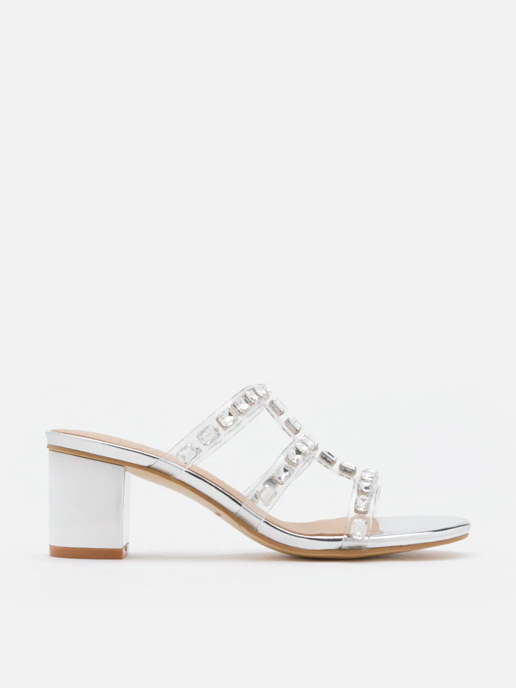 Miuccia Diamante Embellished Block Heel Sandals - Image 8