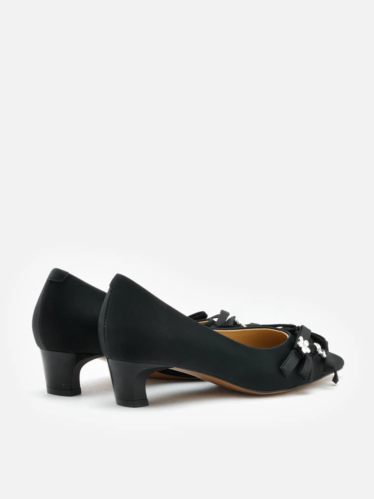 Coco Embellished Bow Heels - Image 14