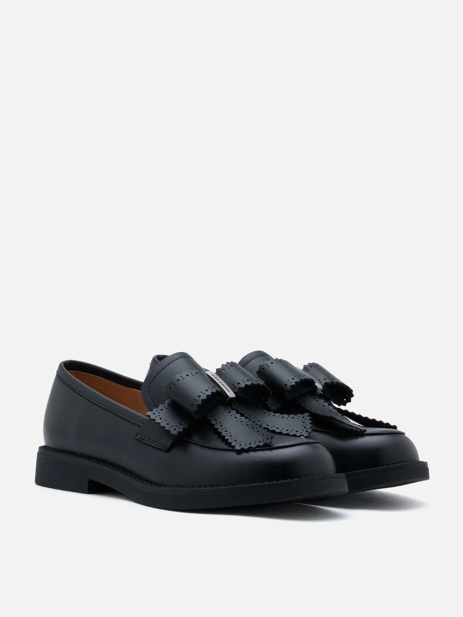 Thea Brogue Bow Loafers - Image 10