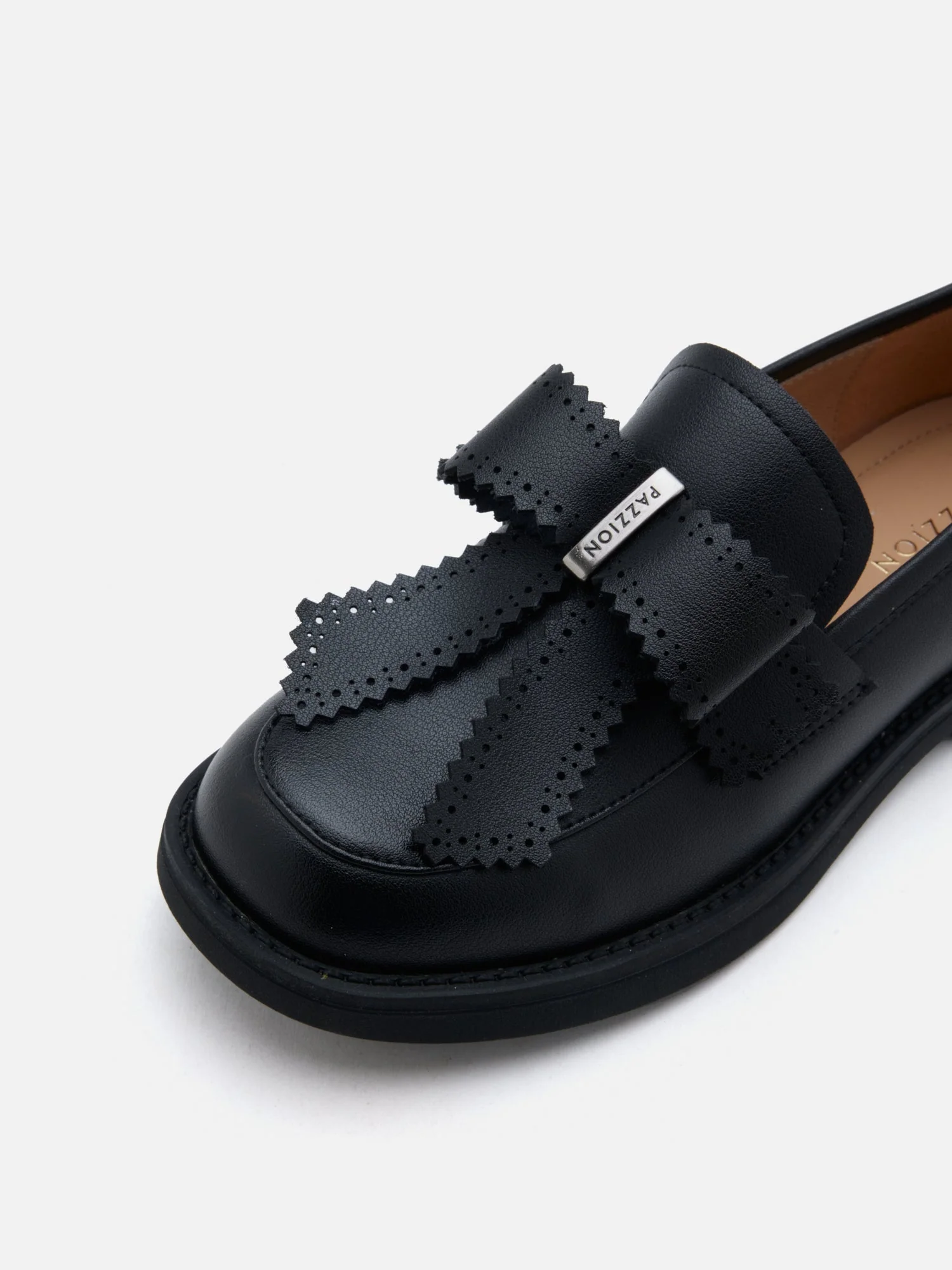 Thea Brogue Bow Loafers - Image 11