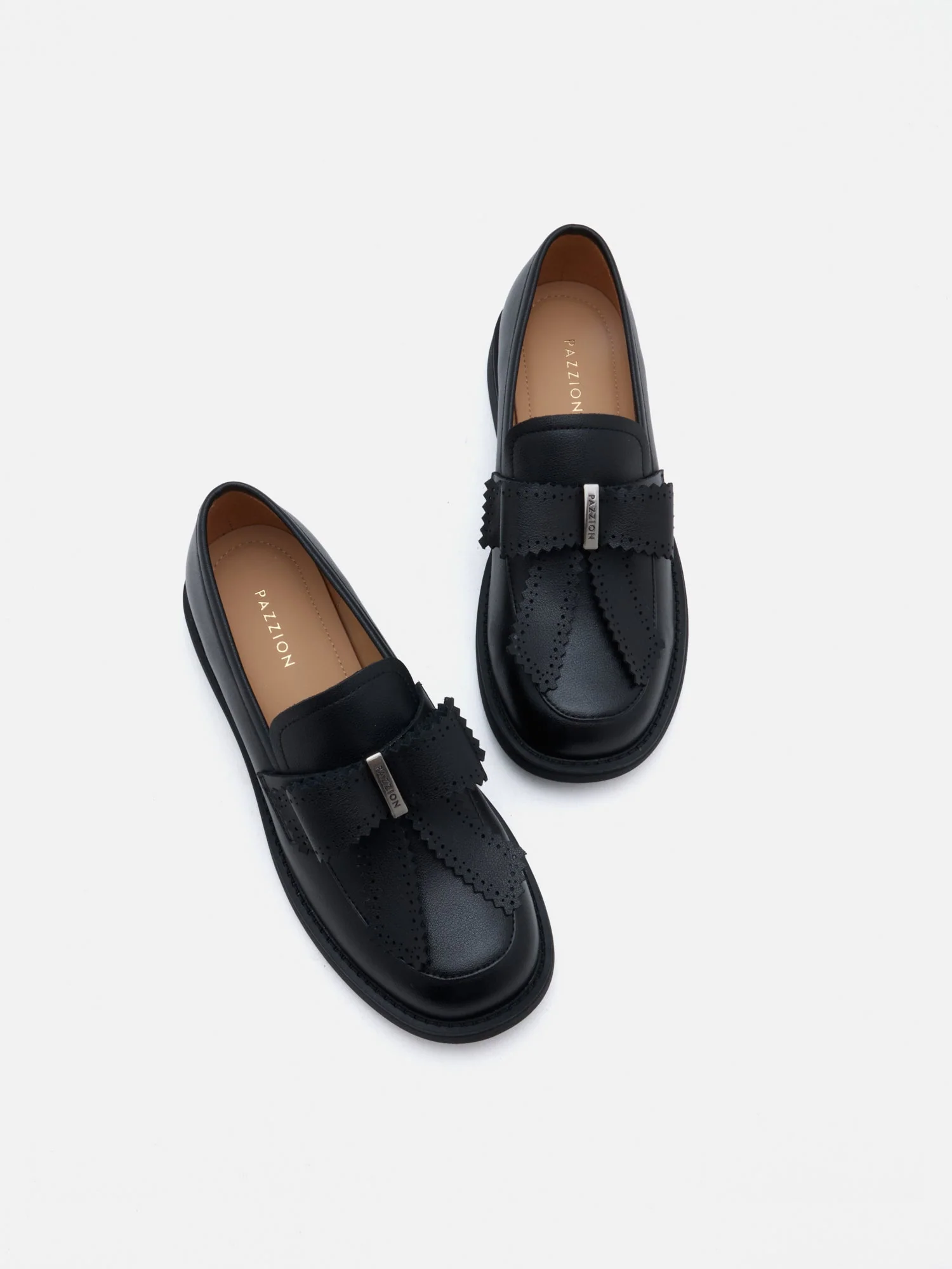 Thea Brogue Bow Loafers - Image 13