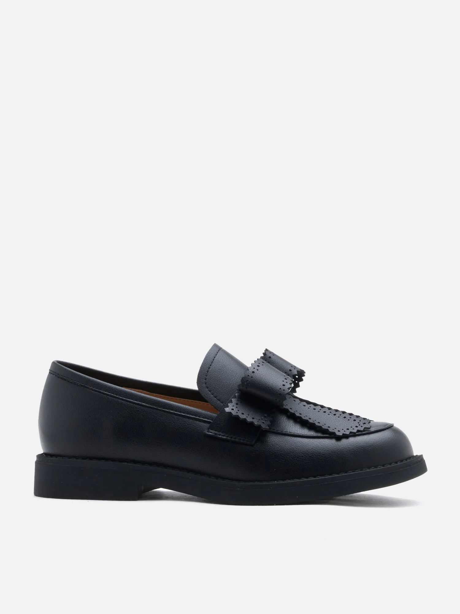 Thea Brogue Bow Loafers - Image 8