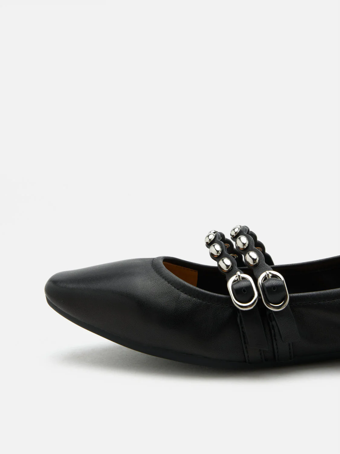 Sydney Studded Double Strap Flats - Image 11