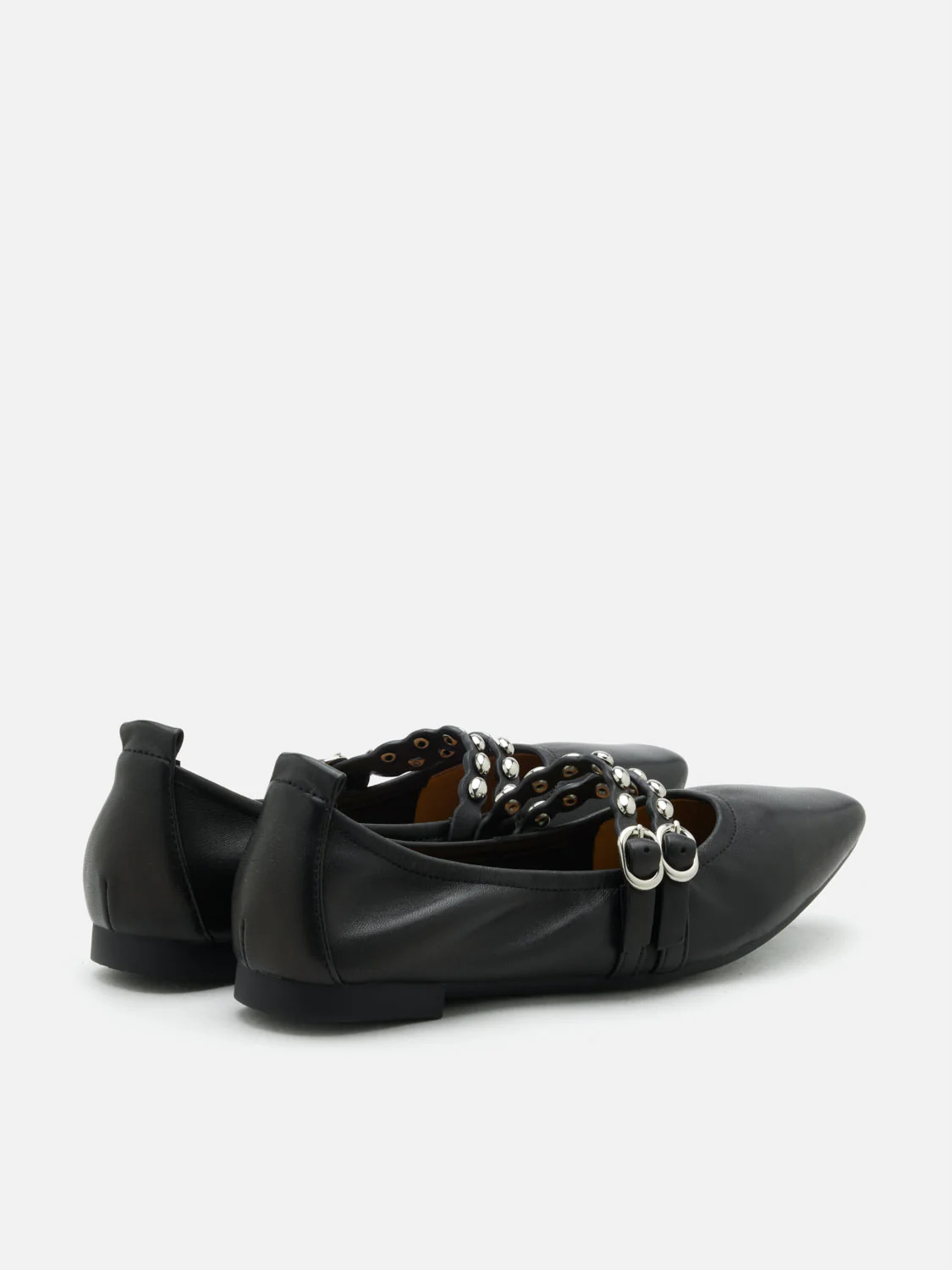 Sydney Studded Double Strap Flats - Image 14