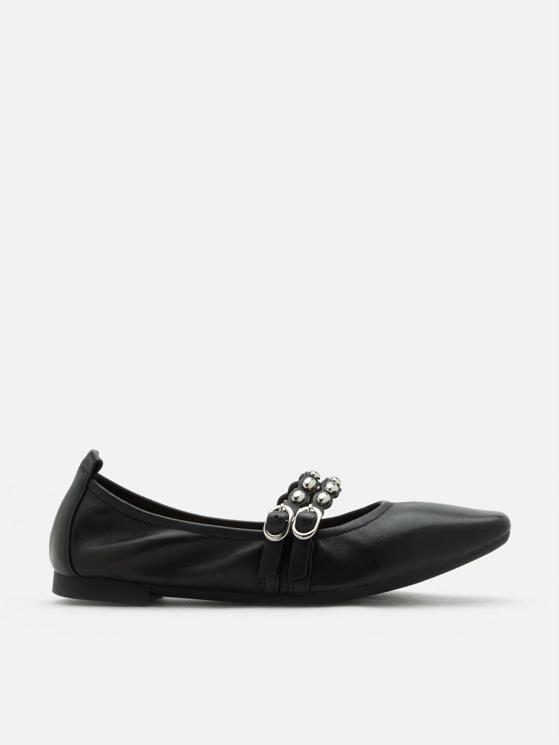 Sydney Studded Double Strap Flats - Image 8