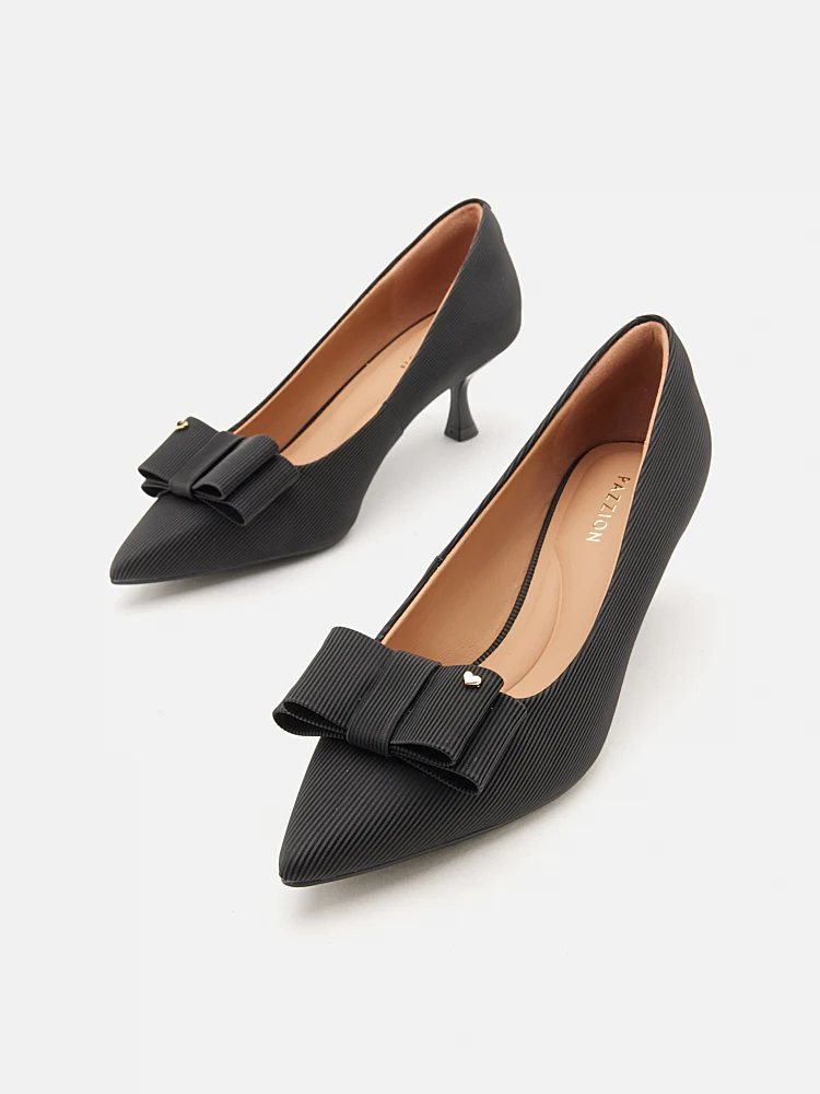Jream Twin Bow Heels - Image 12