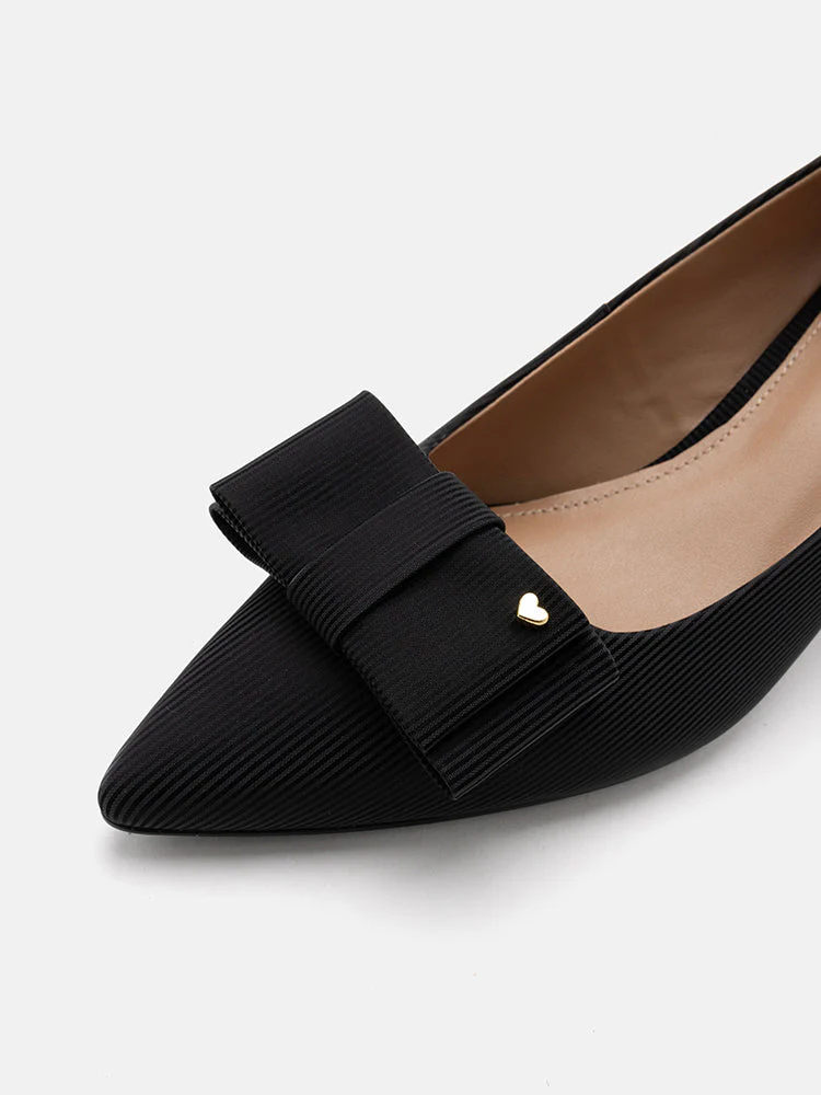 Jream Twin Bow Heels - Image 14