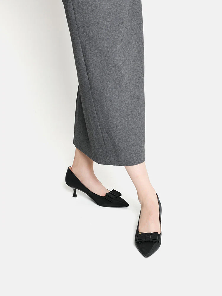 Jream Twin Bow Heels - Image 15