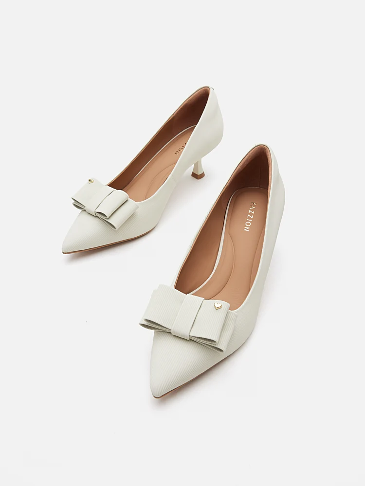Jream Twin Bow Heels - Image 4