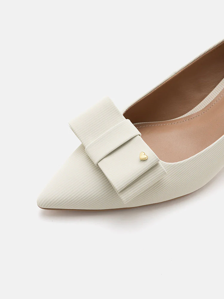 Jream Twin Bow Heels - Image 5