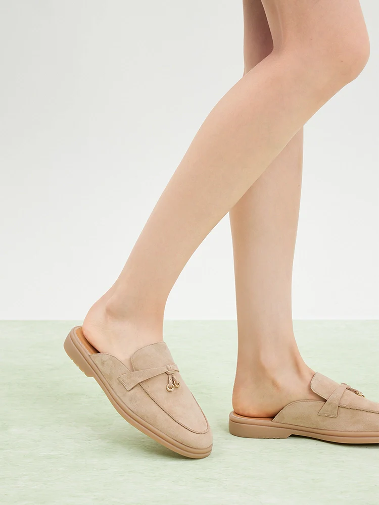 Mavis Suede Mules - Image 10
