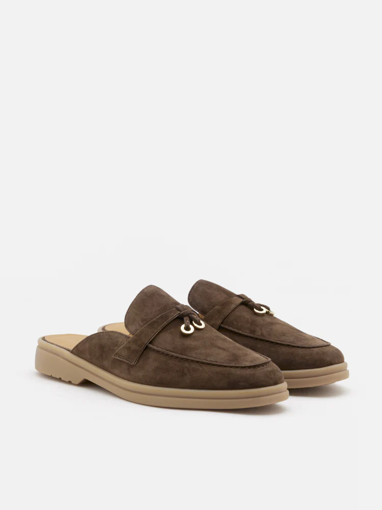 Mavis Suede Mules - Image 3