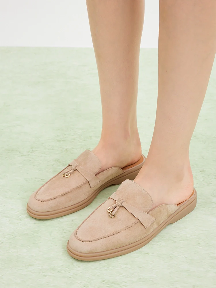 Mavis Suede Mules - Image 7