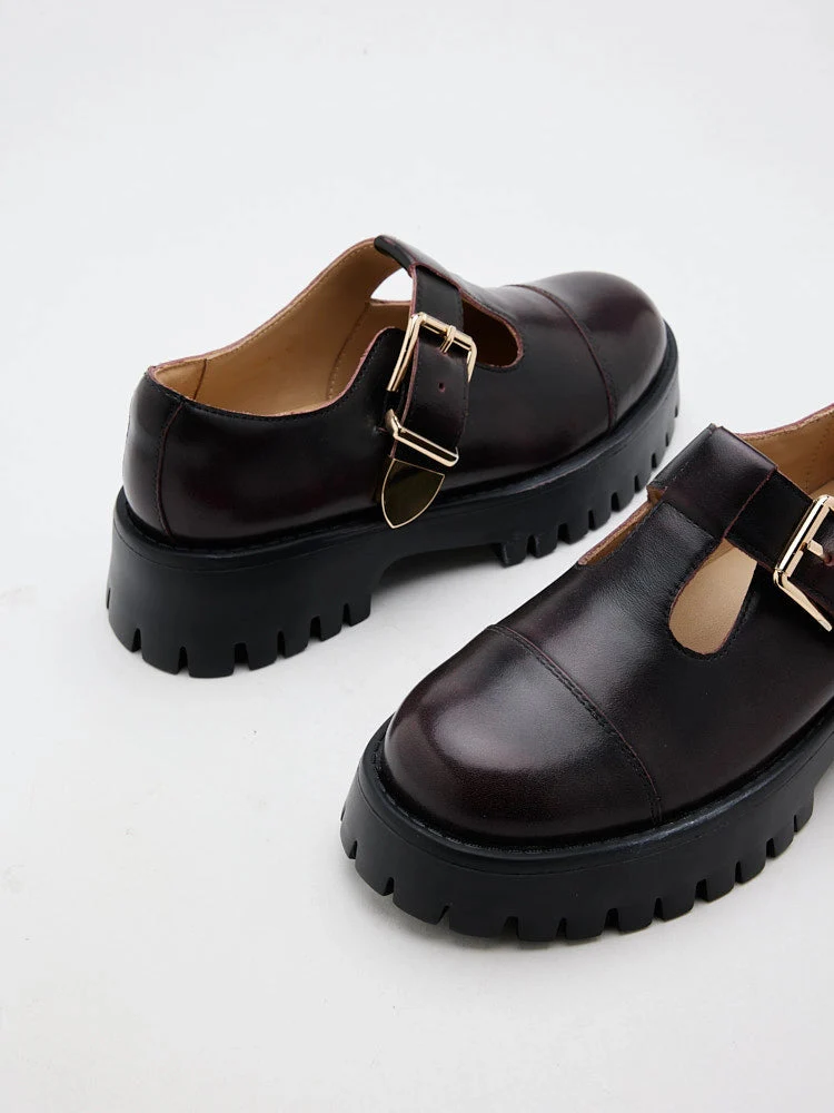 Blanquer T-Bar Mary Jane Loafers - Image 4