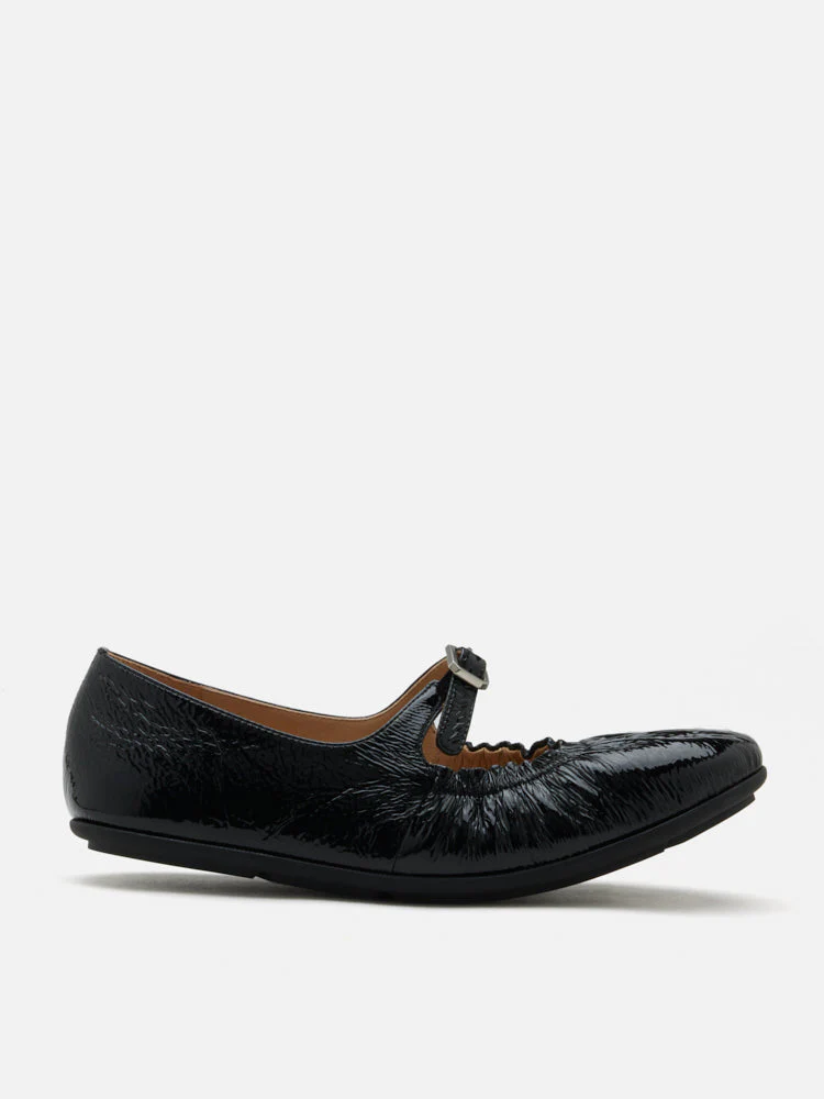 Frieda Ruched Patent Mary Janes - Image 8