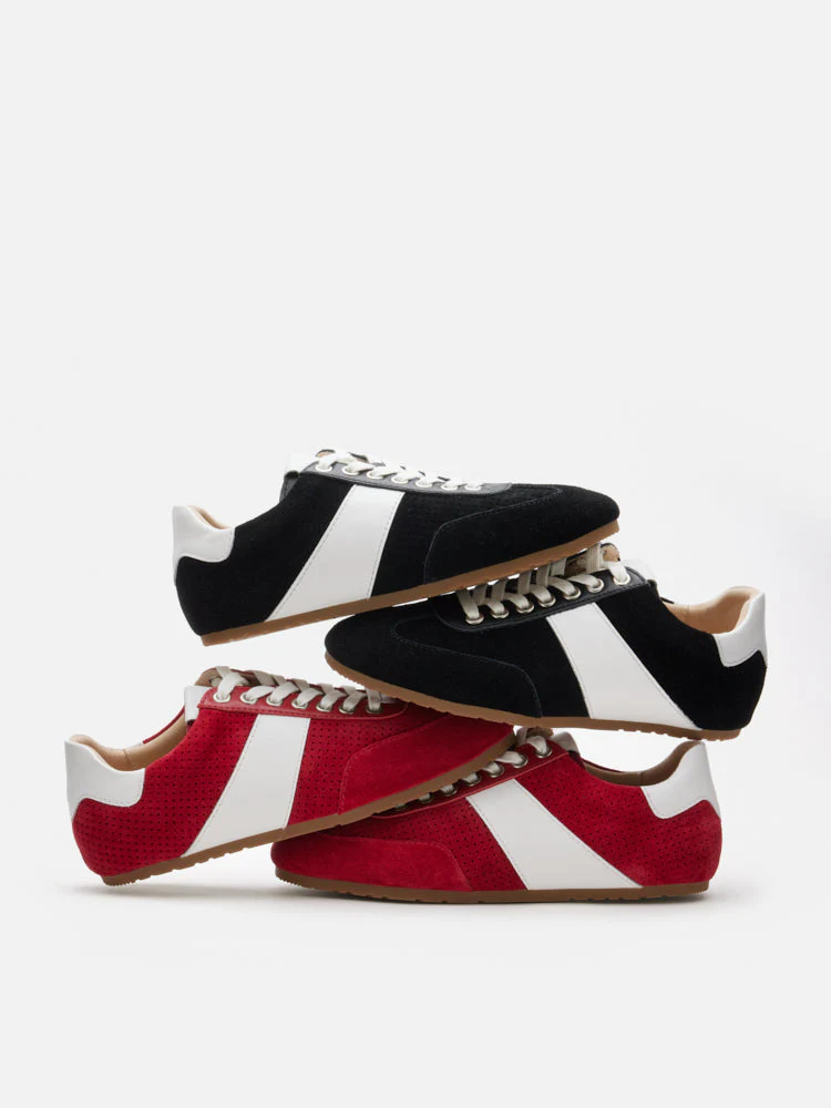 Renoir Suede Color Blocked Sneakers - Image 15