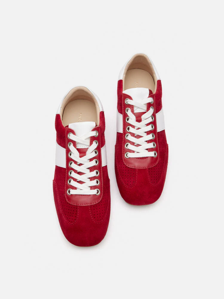 Renoir Suede Color Blocked Sneakers - Image 6