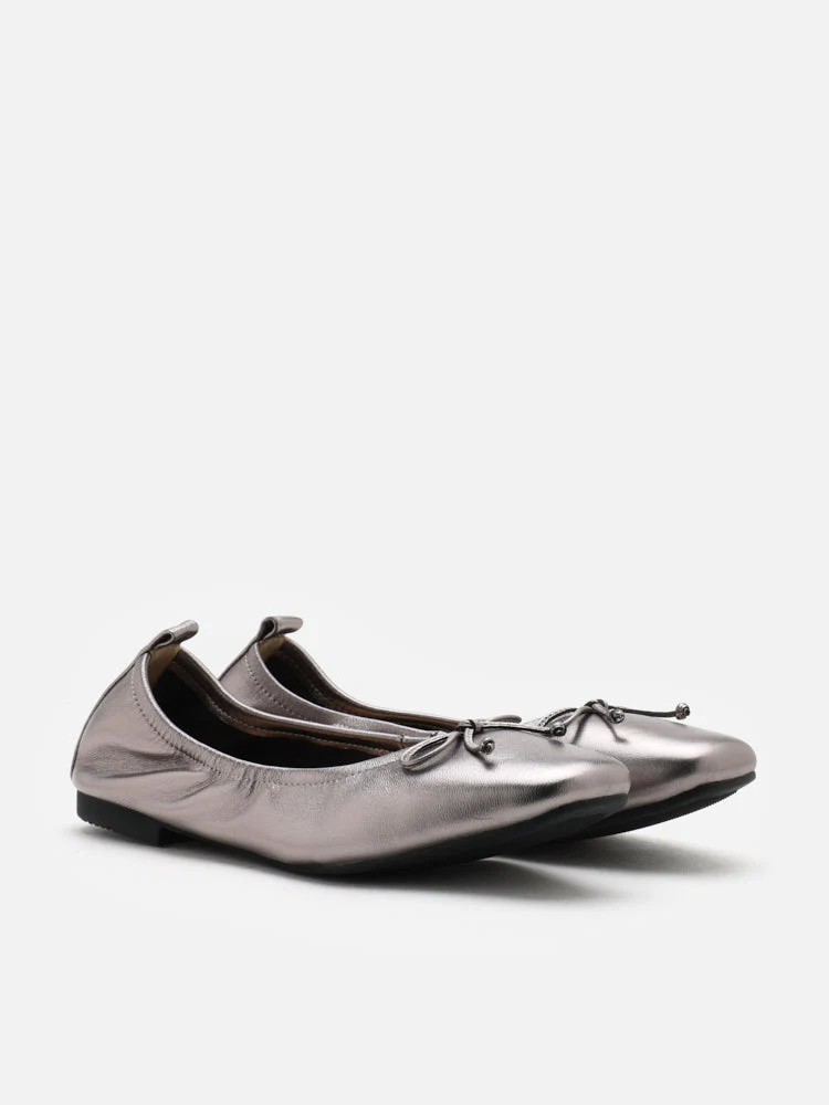 Gia Bow Square Toe Flats - Image 3