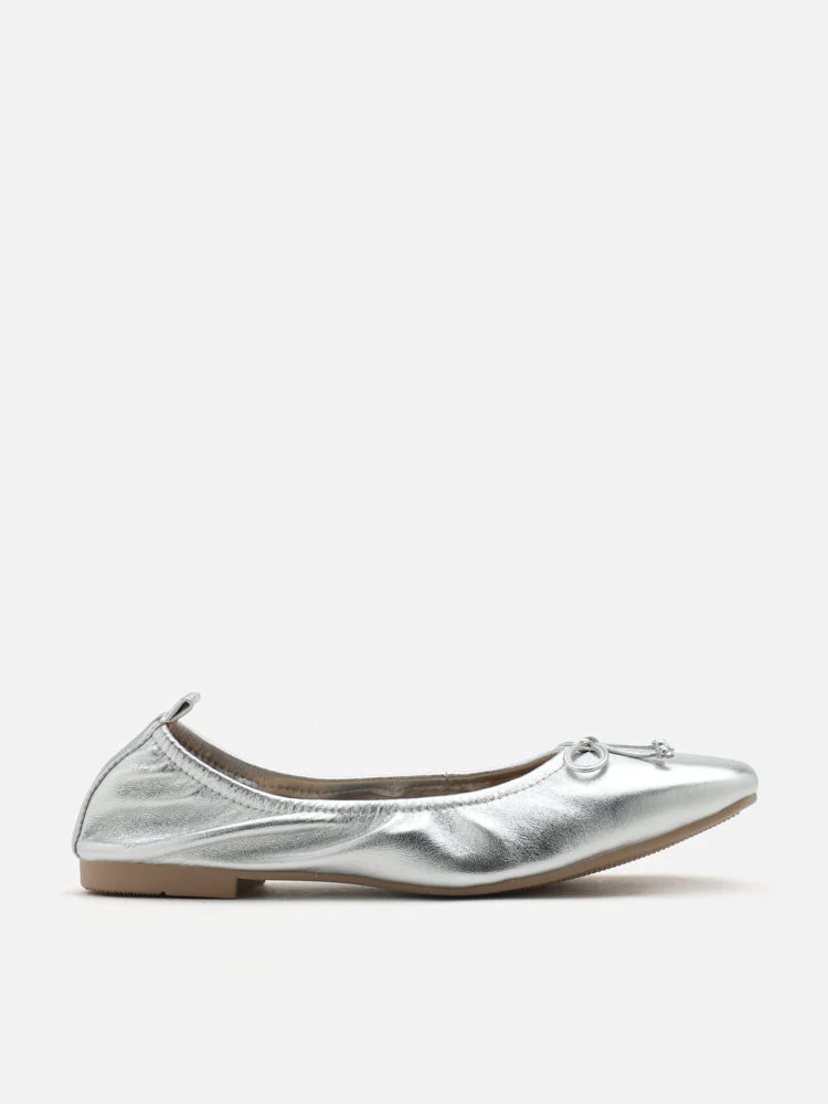 Gia Bow Square Toe Flats - Image 8