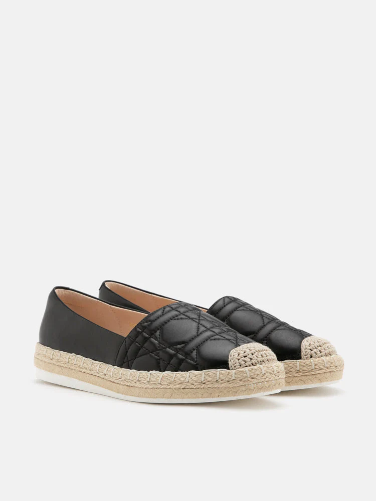 Elodie Quilted Espadrilles - Image 3