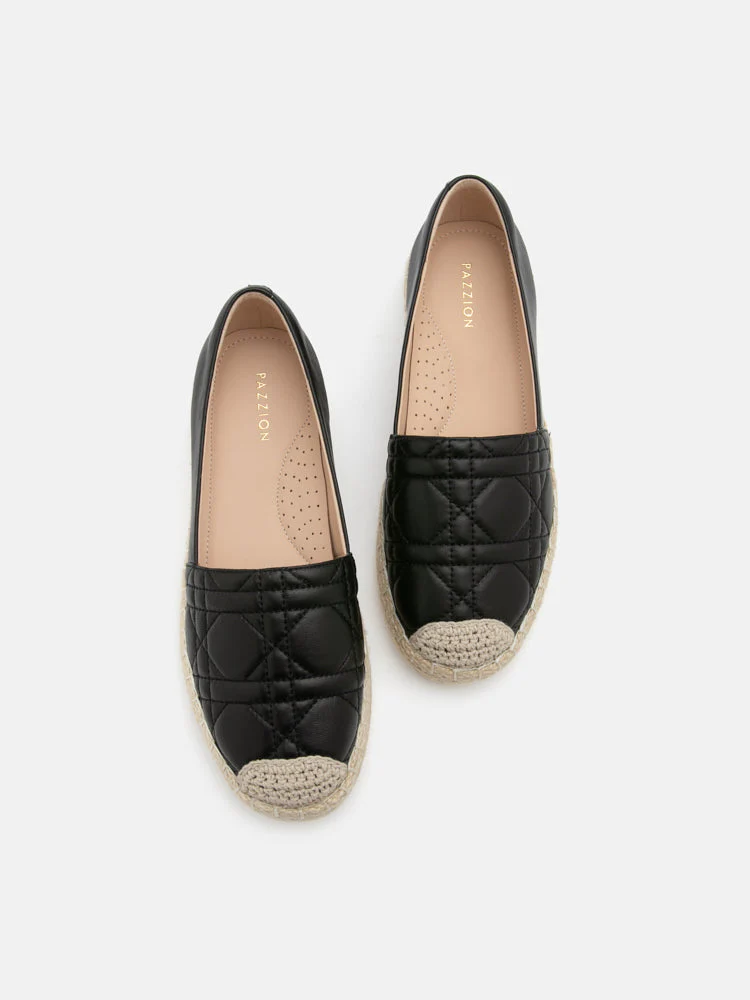 Elodie Quilted Espadrilles - Image 4