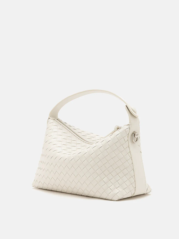 Xyla Woven Leather Bag - Image 3