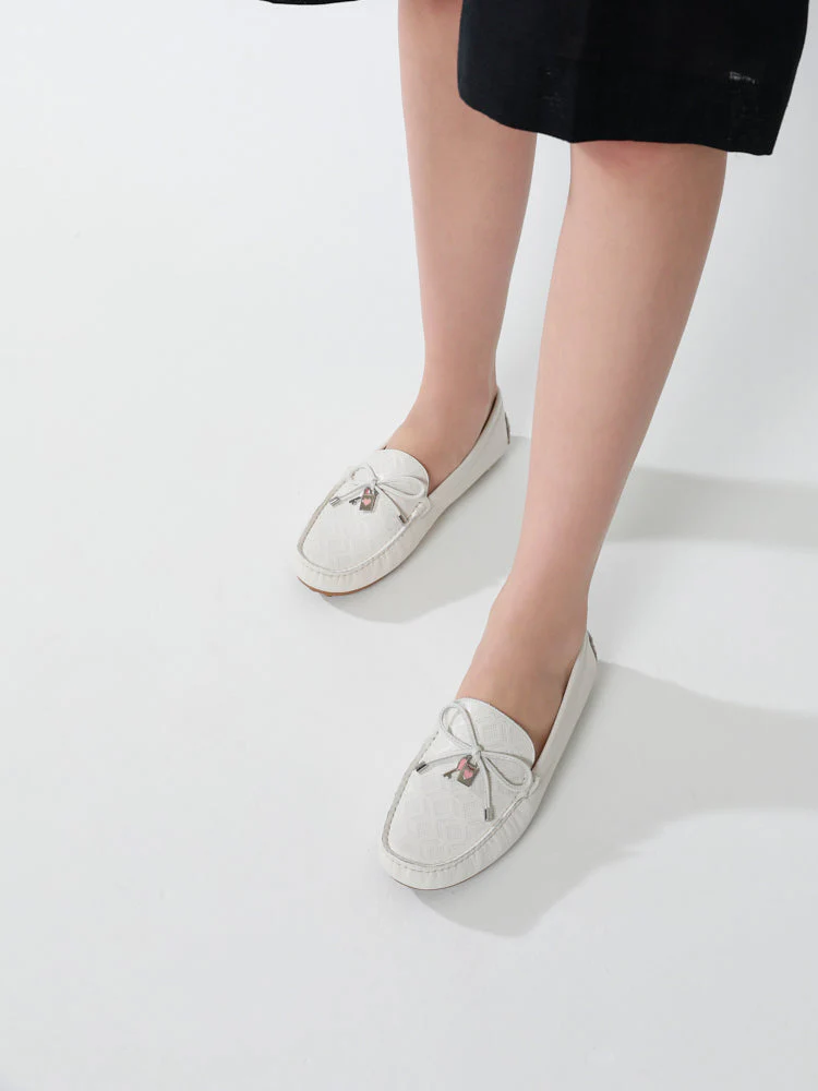 Lucian Heart Locked Textured Moccasins - Image 8