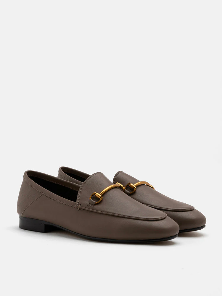 Isabeau Metal Buckle Loafers - Image 3