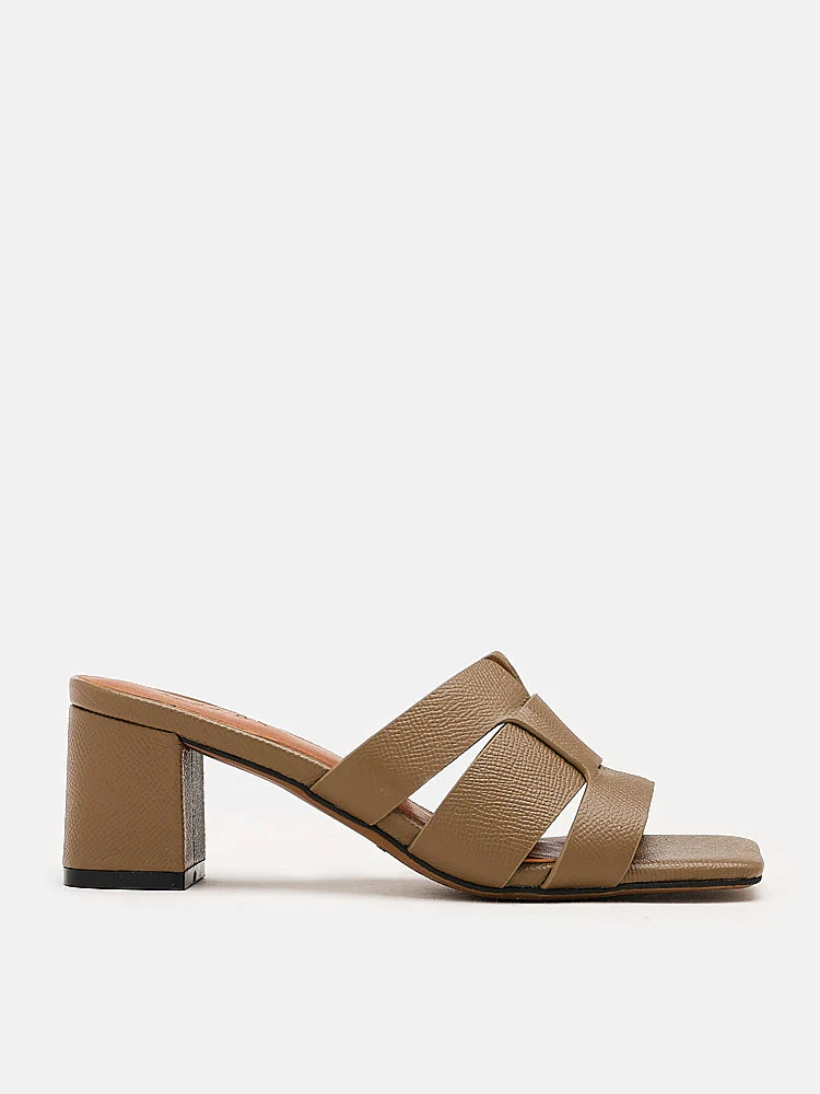 Elmira Cowhide Leather Heels - Image 6