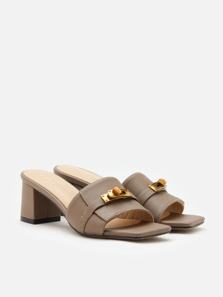 Lexley Twist Lock Accent Sandal Heels - Image 11