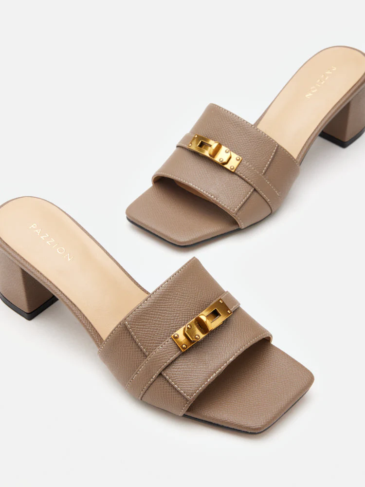 Lexley Twist Lock Accent Sandal Heels - Image 12