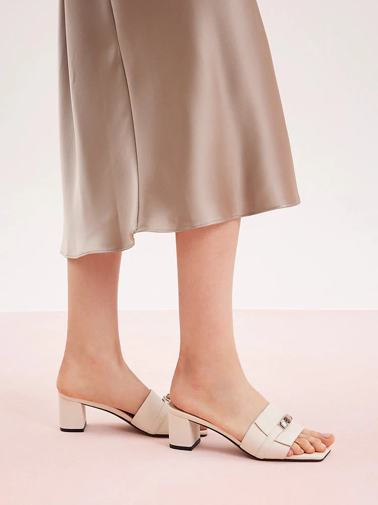 Lexley Twist Lock Accent Sandal Heels - Image 5