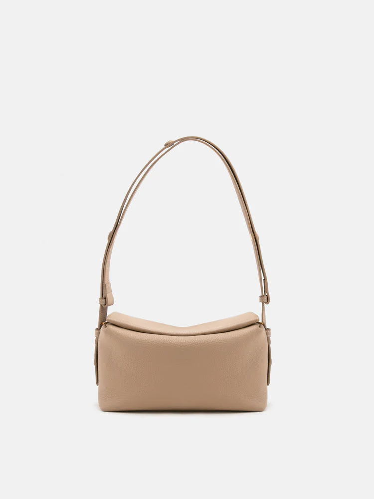 Thanee Slouchy Chained Leather Handbag - Image 12