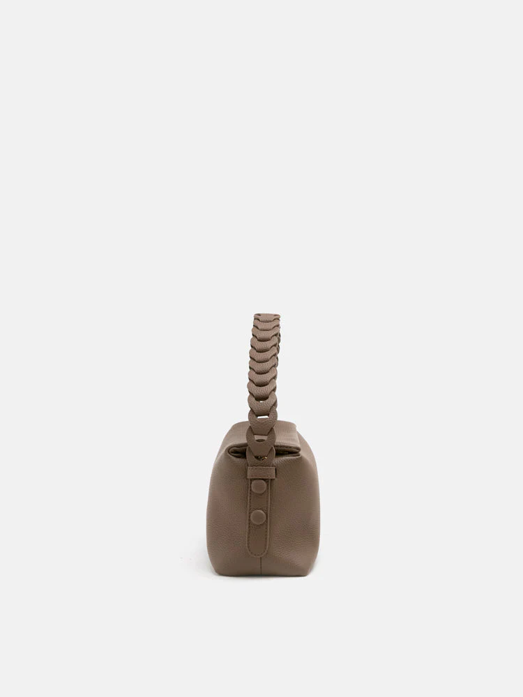 Thanee Slouchy Chained Leather Handbag - Image 6