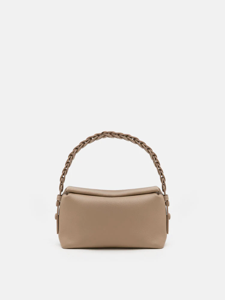 Thanee Slouchy Chained Leather Handbag - Image 9