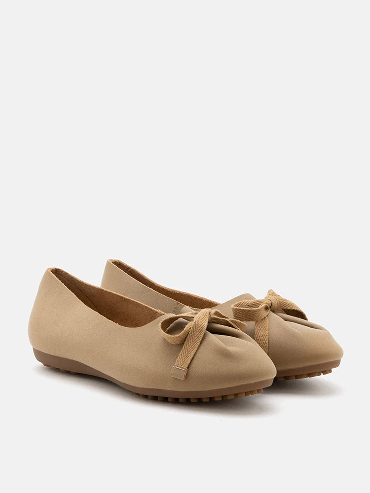 Adriana Tied Bow Flats - Image 10